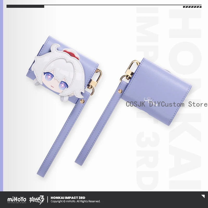 Фото Оригинальный MiHoYo Honkai Impact 3rd Elysia Kiana Kaslana, чехол для наушников для косплея, сумка, милая игра, аниме-подвеска, подарок на Хэллоуин №3