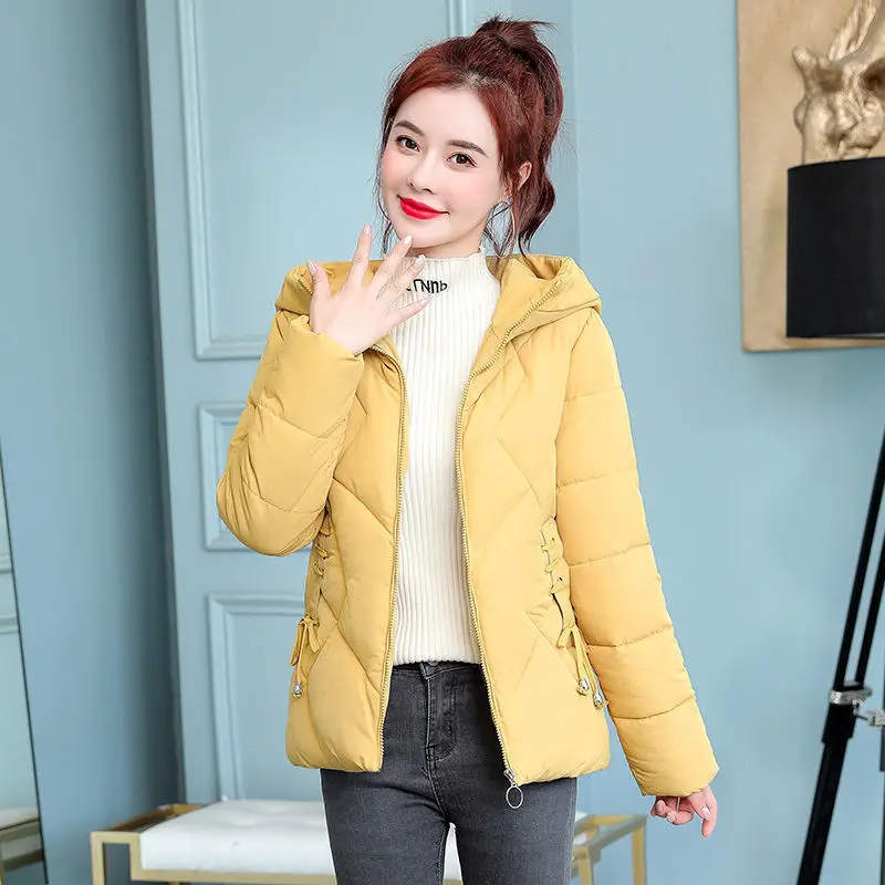 Women Winter Jackets Plus Size 3XL 4XL Warm Down Cotton-padded Sustans Filler 2022 Fashion Female Hooded Coats Parkas Slim Style