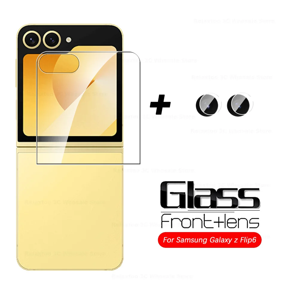 Samsun Z Flip 6 закаленное стекло для объектива камеры 2 в 1 Samsung Galaxy Flip6 Защитная пленка