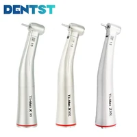 dental 15 red rings low speed handpiece with led contra angle push mini head increasing optic fiber dentist odontologia tools