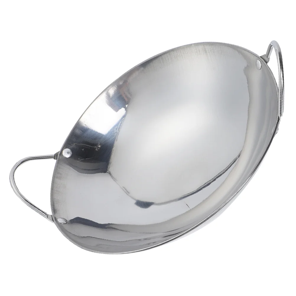 

Wok Pan Stainless Steel Wok Japanese Wok Stainless Steel Cookware Stainless Steel Griddle Anti-spill Omelet Pan