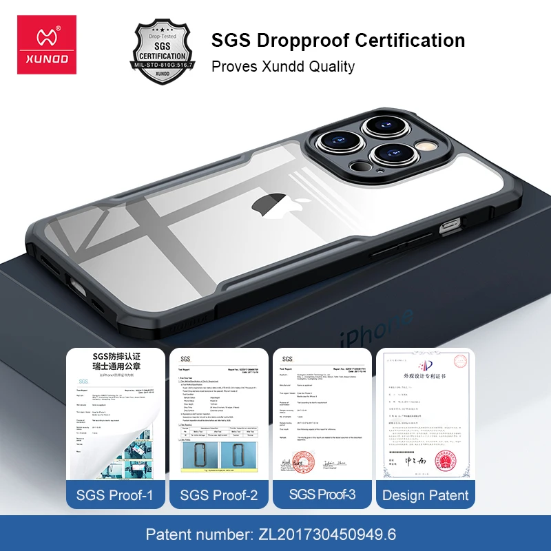 Чехол для телефона Xundd iPhone 15 14 13 12 Pro Max Plus SE подушка безопасности противоударная