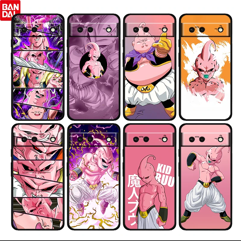 

Anime Dragon Ball Buu Shockproof Cover For Google Pixel 6 6A 5 4 5A 4A XL Pro 5G Fundas Soft Black Phone Case Cover Coque Capa