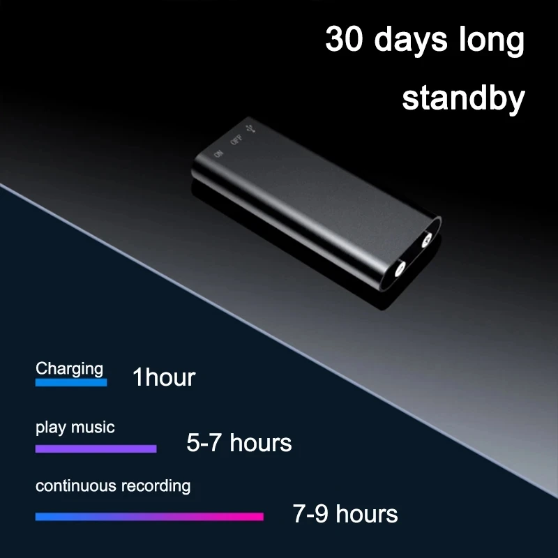 Ультра мини-активированный диктофон