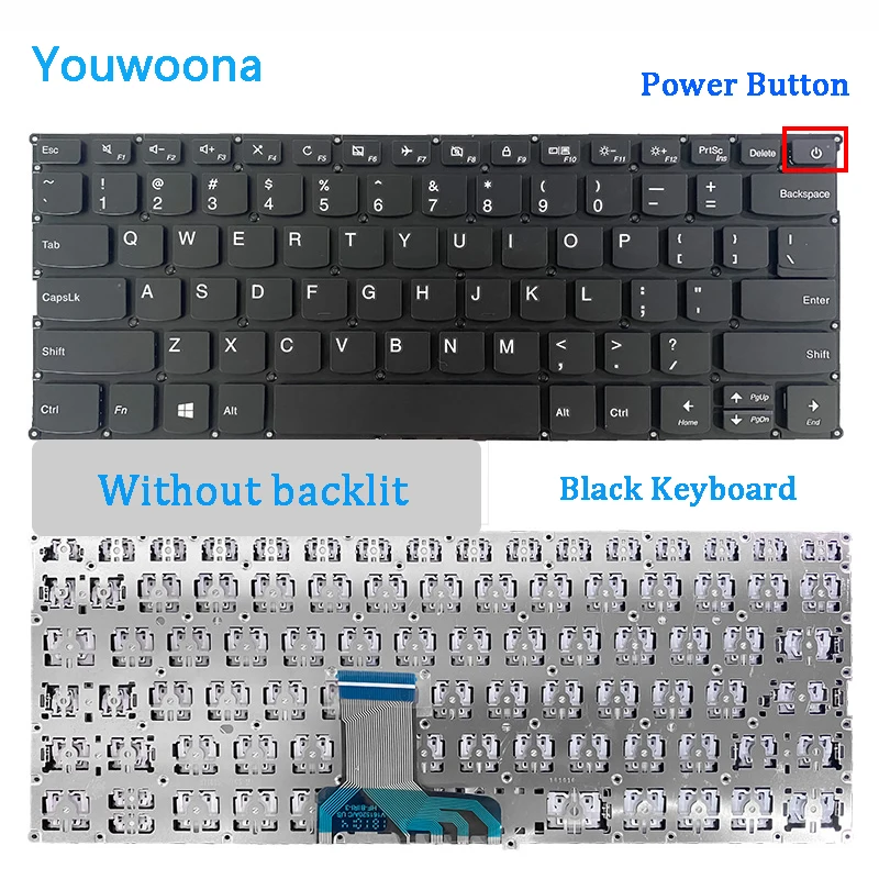 Новая Оригинальная клавиатура для ноутбука LENOVO 6-14IKB K43 K42-80 V720 720S-14 320S-13