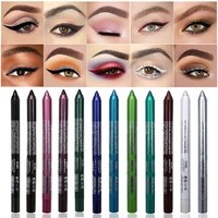 14 color eyeliner gel pen pearl eye shadow pen waterproof and not smudged glitter eyeliner eye liner