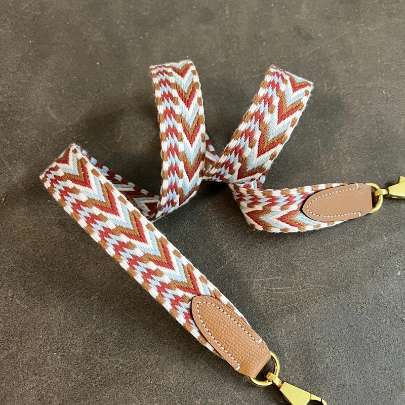 1-inch Wide Latest Canvas Belt Shoulder Strap Is Applicable To Kelly Bag Picotin Bag Shoulder Strap Accessories Steel Buckle