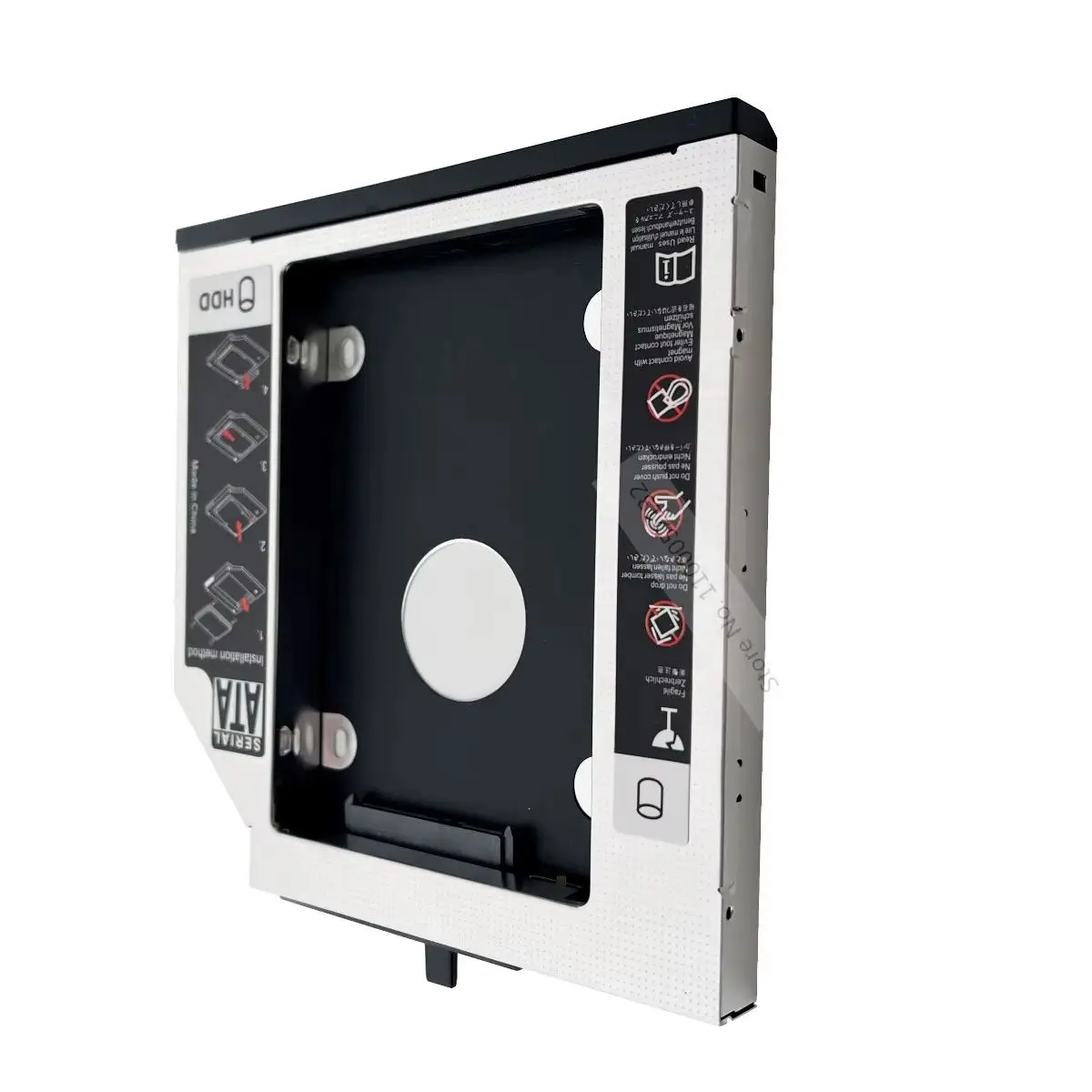 Фото 12,7 мм 2,5 SATA HDD Жесткий диск Оптическая рамка Caddy для Lenovo ThinkPad T420 W510 W520 W530 R400 R500 W700 W700ds W701 W701ds №1