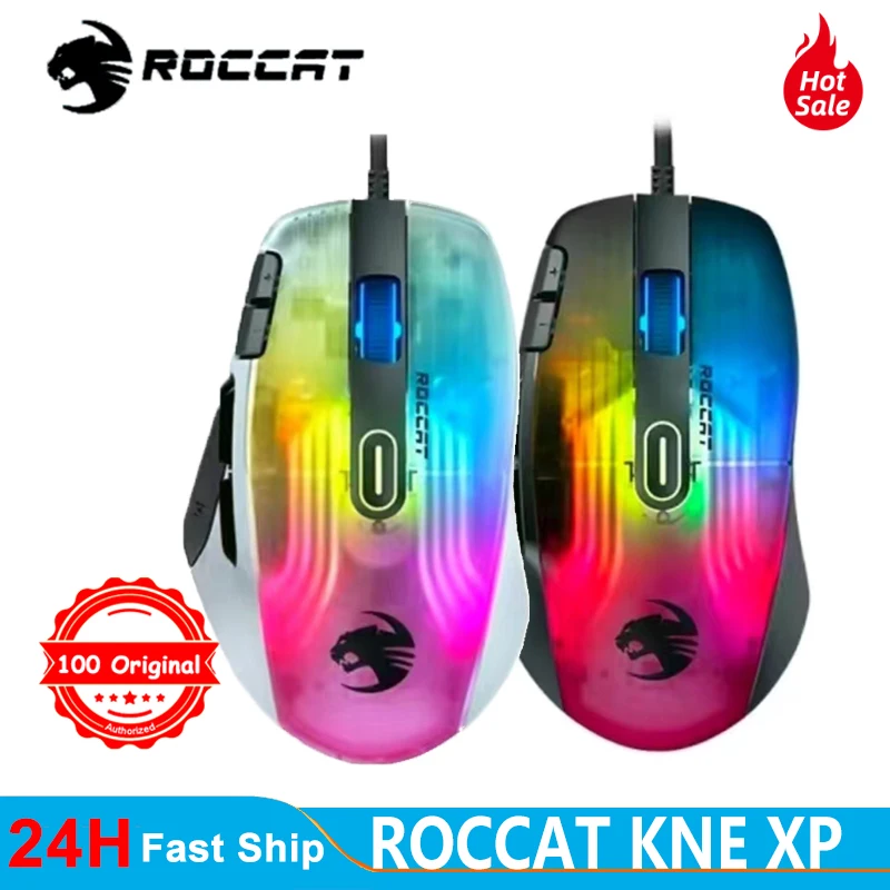 

Игровая мышь Roccat Kone XP - 3D с подсветкой и оптическим датчиком, 19K DPI