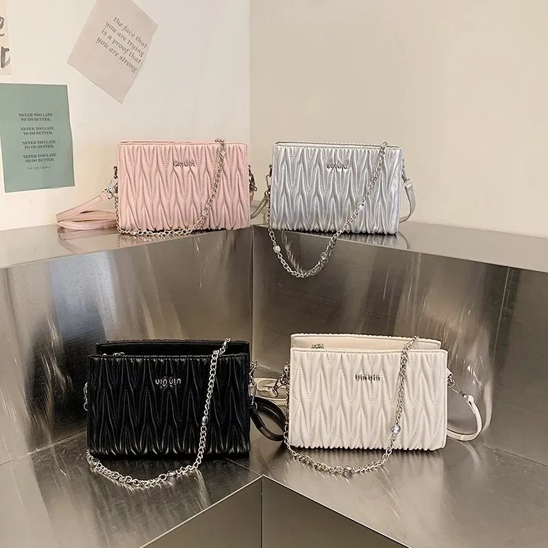 

Высококачественная модная однотонная сумка через плечо, новинка 2023, дизайнерские сумки, кошельки и сумочки, роскошный бренд Sac Cc Gg