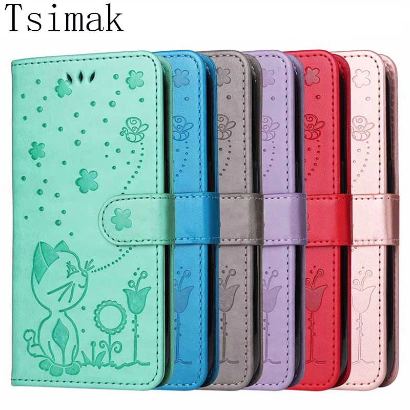 Фото Для Coque Huawei P10 P8 P9 Lite 2017, магнитный флип-кошелек, кожаный чехол-подставка для карт, чехлы для телефонов Honor 8 Lite №1