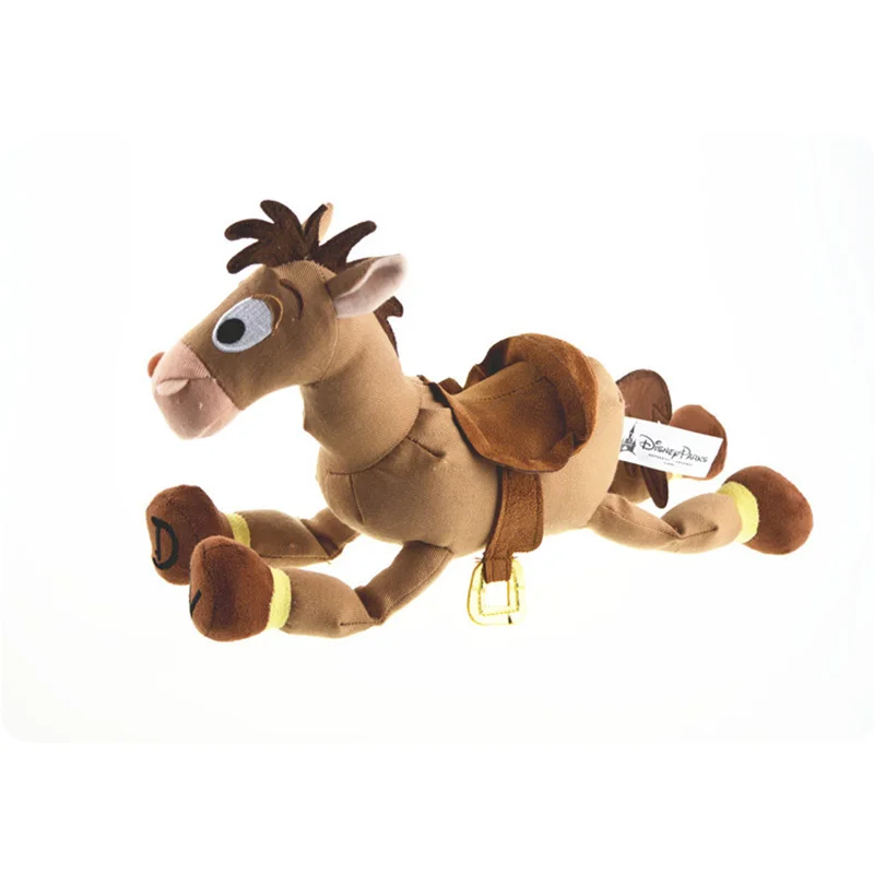 

25cm Toy Story Stuffed Animals Bullseye Cute Figure Little Horse Model Doll Birthday Girl Baby Kids Gift For Children Plush Toy