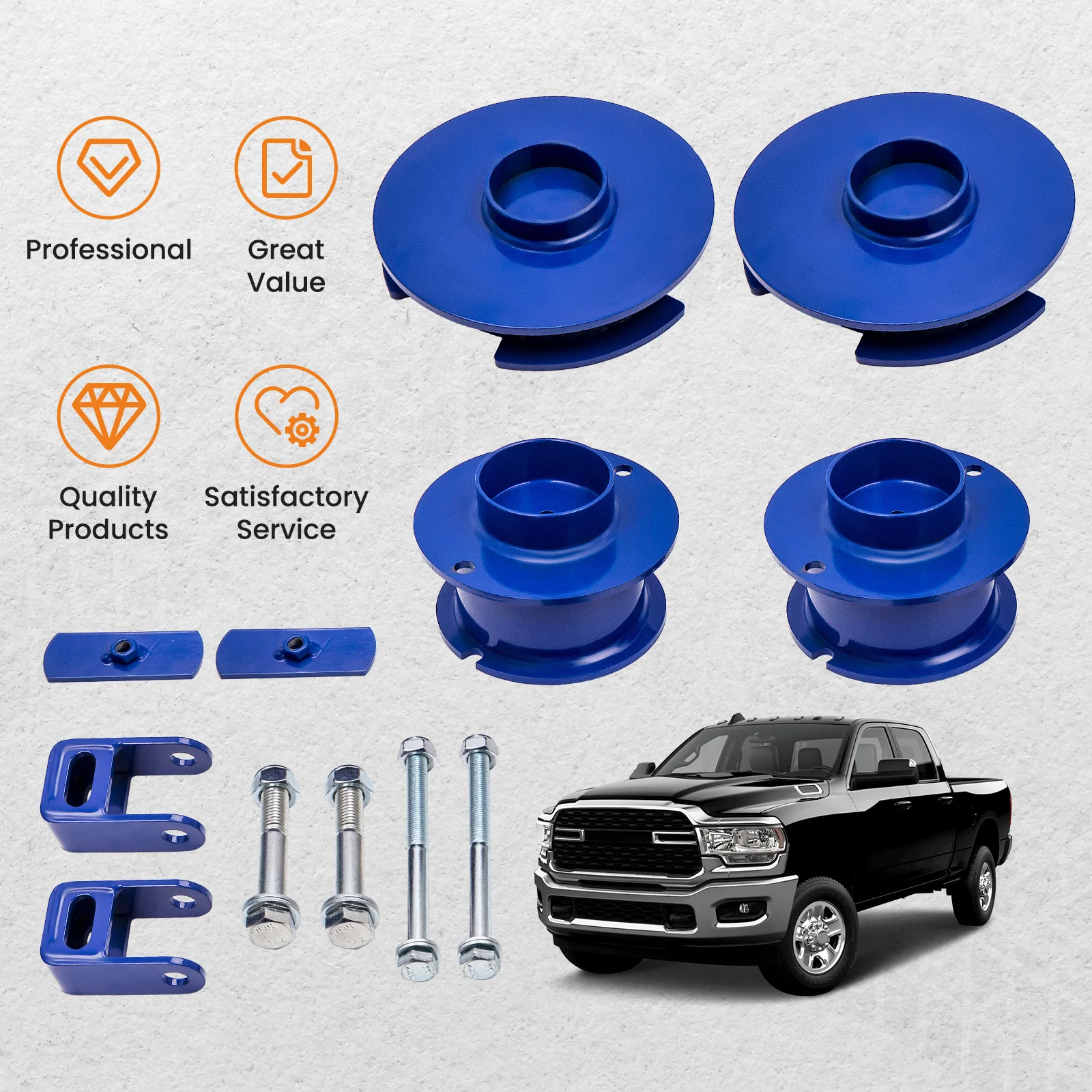 Spacers For Dodge Ram 2500 2wd 3wd 2014-2020