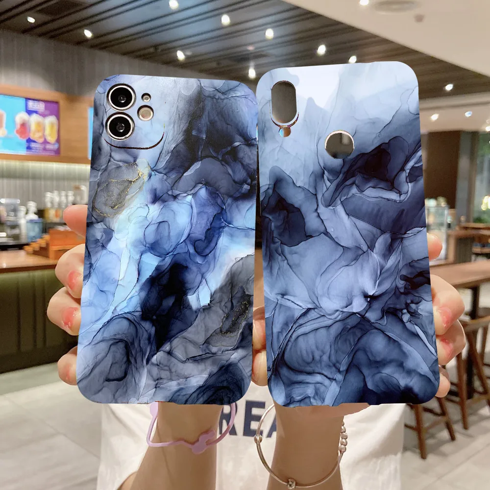 Мраморный чехол Lnk для Samsung Galaxy S21 Plus S20 FE Ultra S10 S9 S8 S7 Edge S10E Note 20 10 Lite Силиконовый