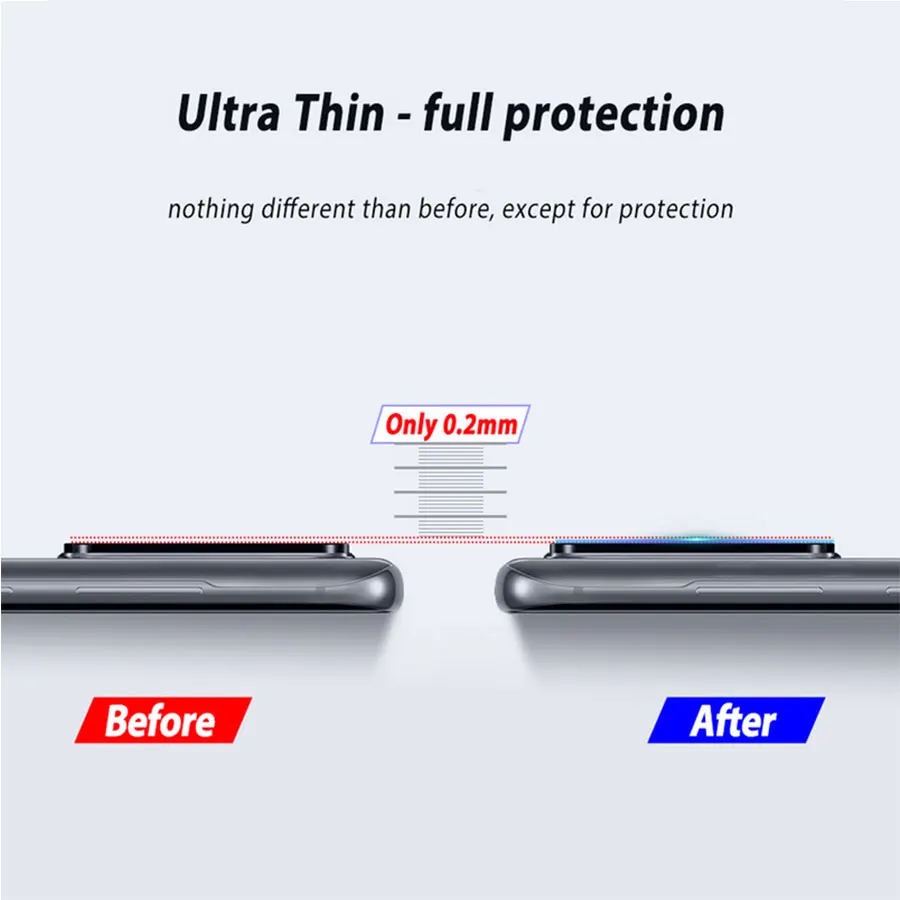 2Pcs Camera Lens Tempered Glass for Samsung Galaxy Note 20 S22 S20 S21 Ultra Note 20 Plus 10 9 8 Screen Protector Film