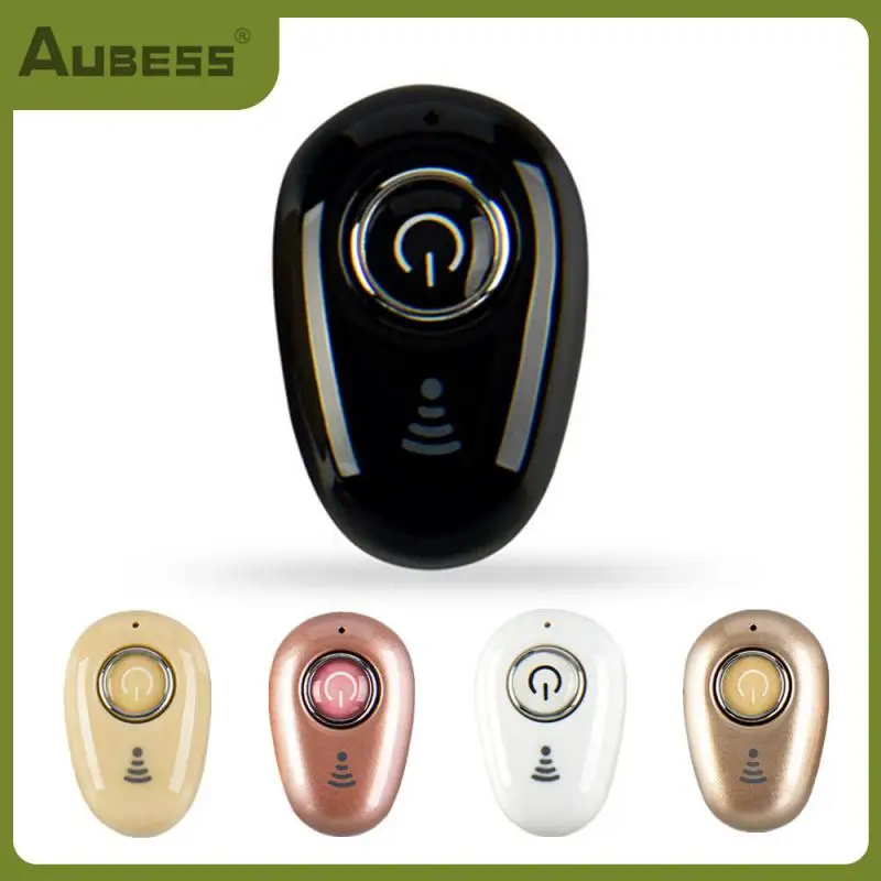 

With Microphone Mini Earphone Stereo Wireless Earbuds Noise-reduction Handsfree For Android Ios Tws Headset In-ear