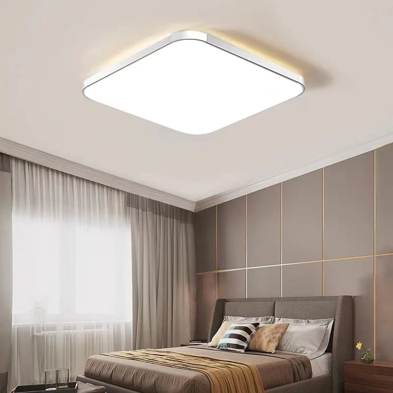 Светодиодная потолочная лампа квадратные светильники и фонари Простой