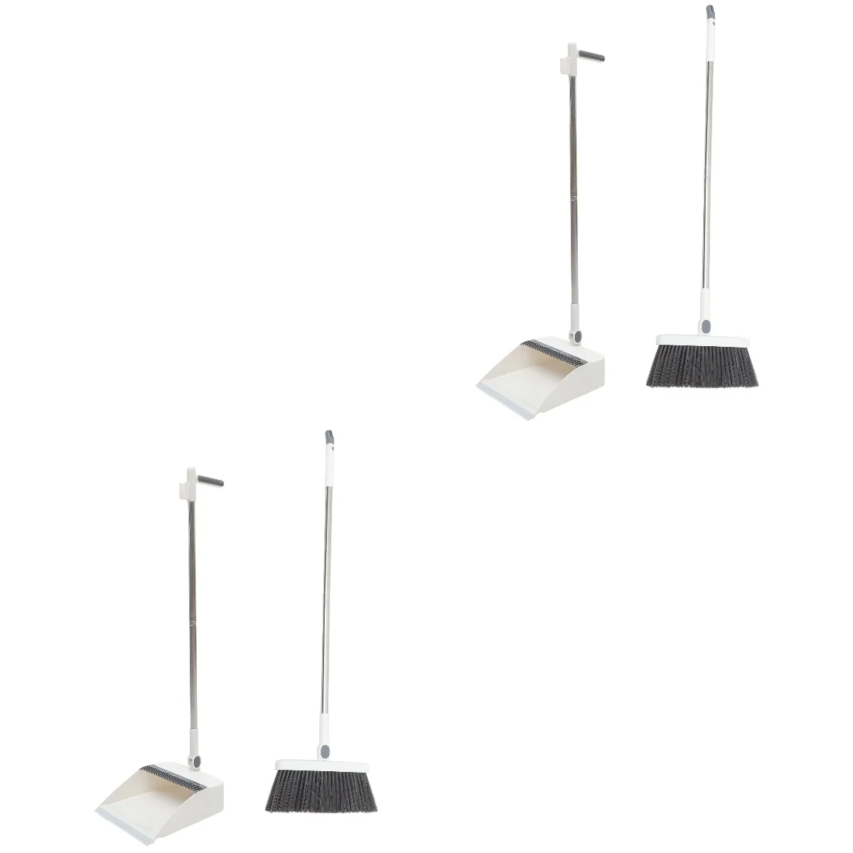 

Broom Dustpancleaning Floor Household Home Dustpans Brush Scrubbrooms Metal Set Supplechildren Small Kitchen Tool Lobby Upright