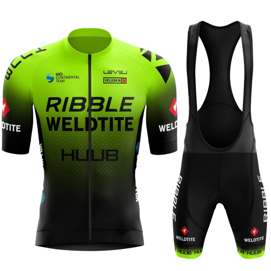 

2023 Ribble Weldtite Cycling Jersey Set Huub Cycling Clothing Men Road Bike Shirts Suit Bicycle Bib Shorts Mtb Maillot Culotte