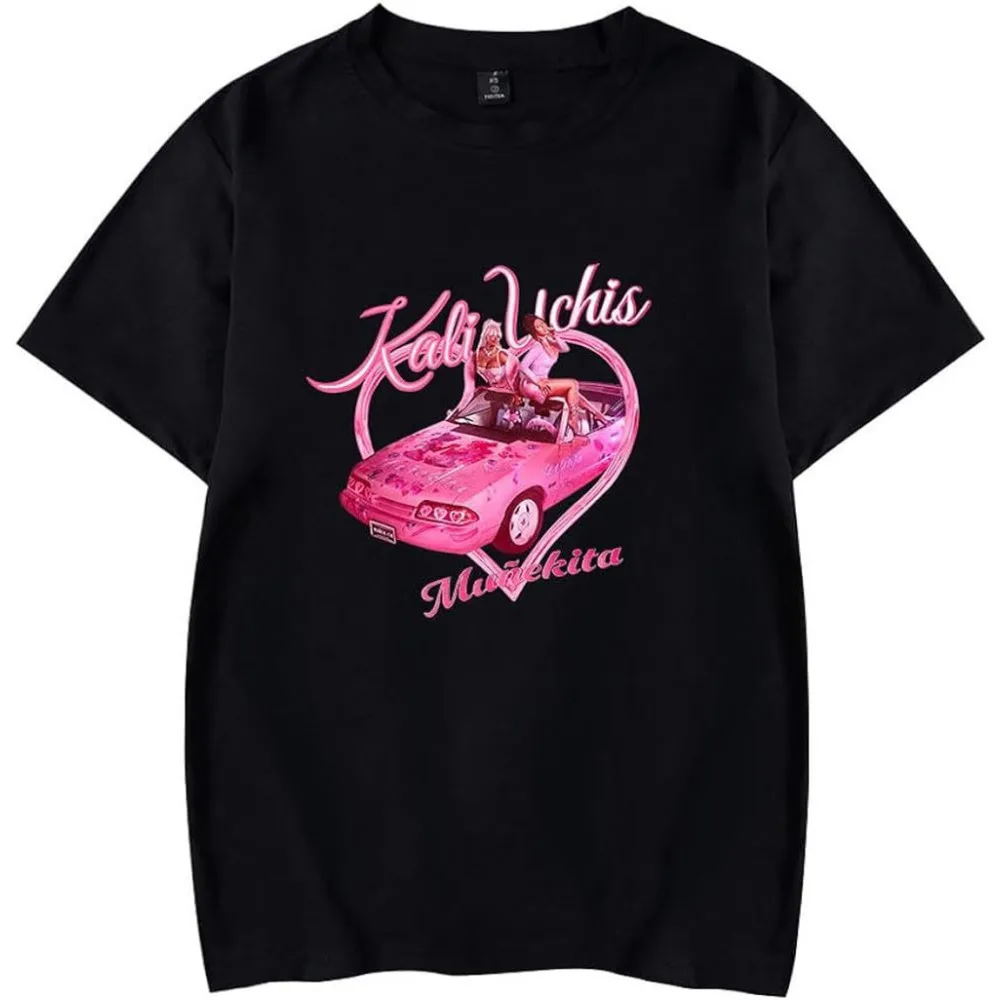 Футболка унисекс Kali uchi Munekita Tour Merch с коротким рукавом, Повседневная футболка