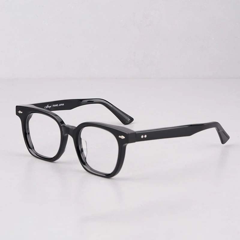 

Japanese nn036 Square Thickened Acetate Tortoise High Street Glasses Frame Men Retro Classical STEAMPUNK Stylish Eyeglasses