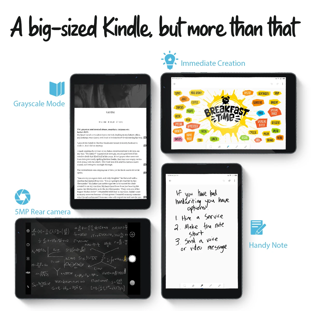 Планшет Blackview Tab 6 5580 мАч Android 11 телефон 8 дюймов планшет Kindle 4G Wi-Fi LTE 3 ГБ 32 телефонные