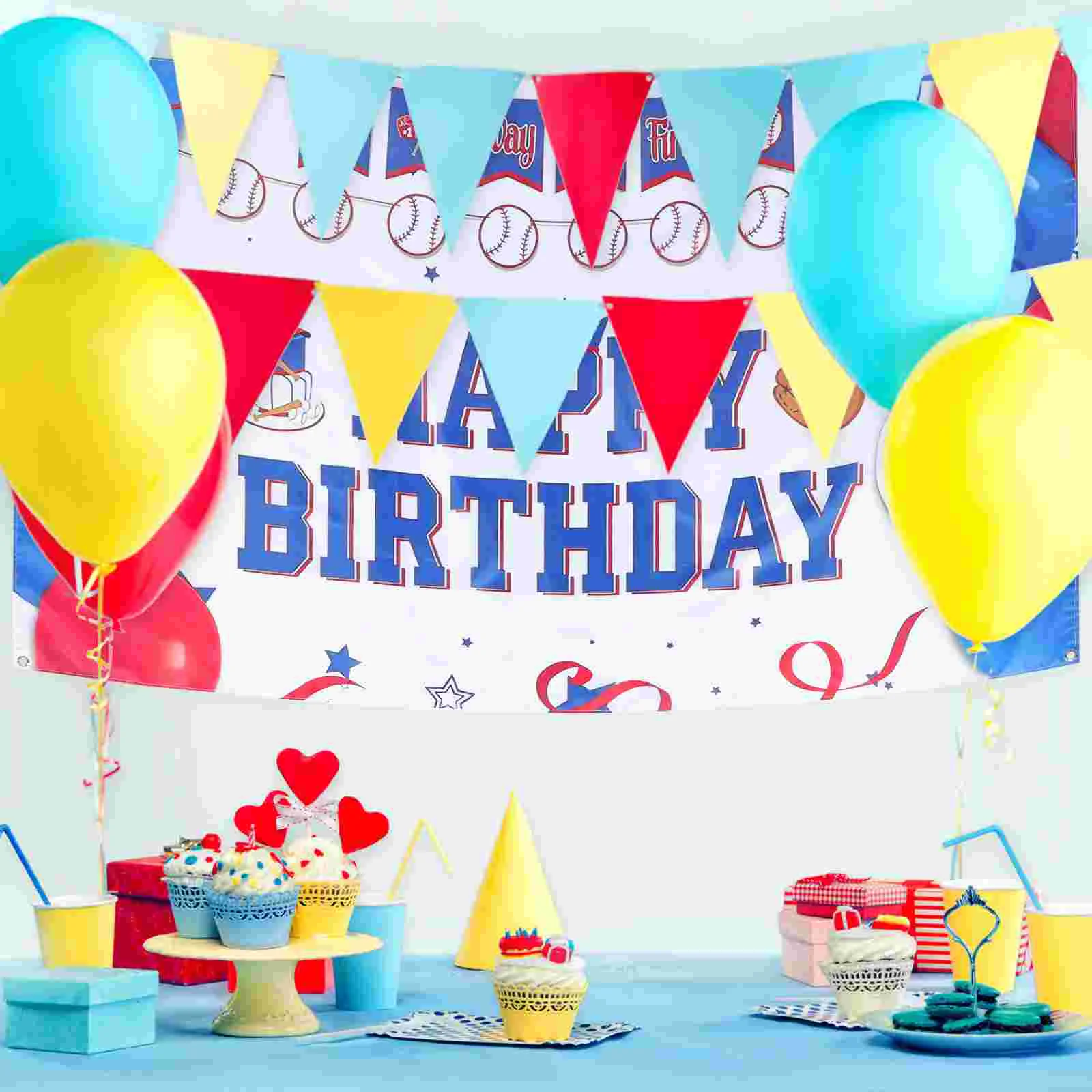 

Баннер на день рождения, цветной фон на день рождения, принадлежности для вечеринки на день рождения, Фотофон на день рождения