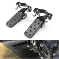 motorcycle foot pegs pedals universal 25mm 30mm folding high quality spare parts high performance