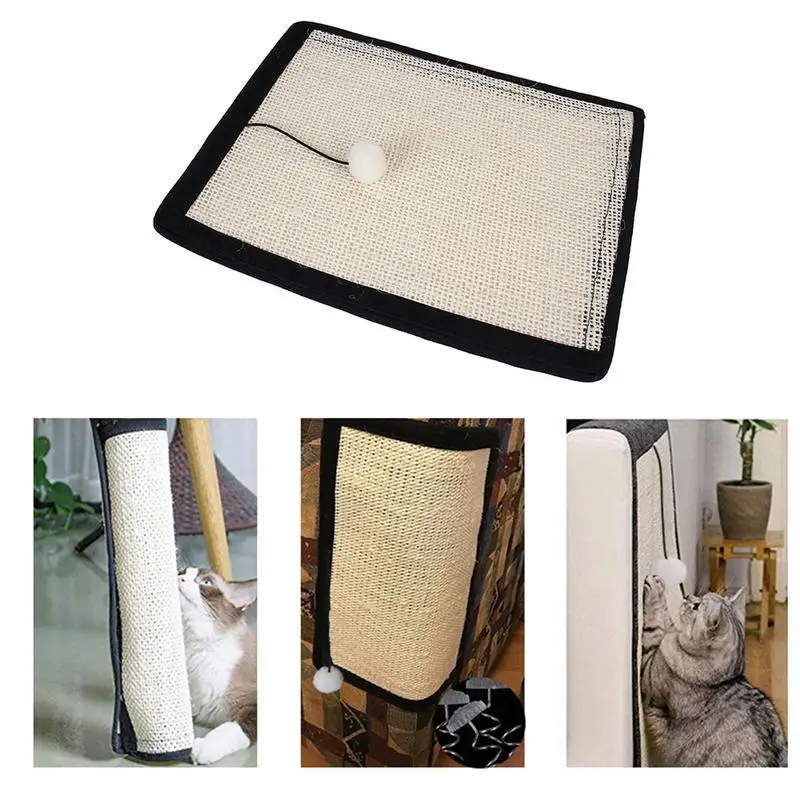 

Pet Cat Scratch Mat Scratch Furniture Protector Sofa Shield Pet Cat Antigrab Cotton And Linen Sofa Cloth