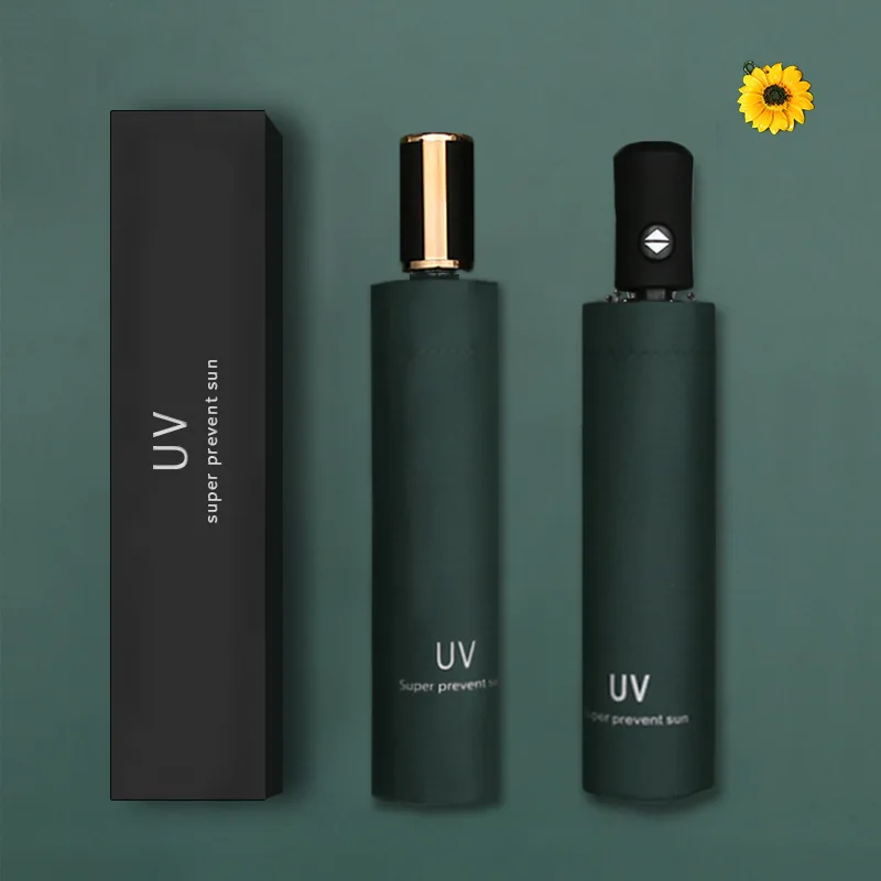 

Full Automatic Umbrella Wholesale Business Umbrella Sunscreen Ultraviolet Protection Sunshade Folding Sun Umbrella Umbrella