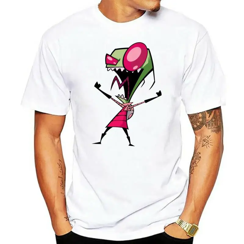 

Kelped Invader Zim Men's 100% Cotton Tee Shirt, Custom Invader Zim T-Shirt Tops Men Tee Shirts top tee