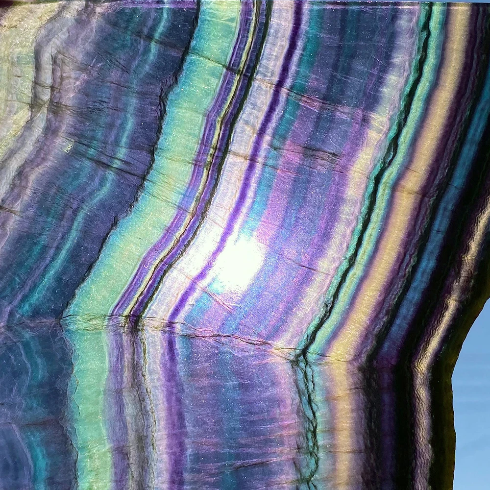 Природная Радуга звезда башня 4-15 см исцеление медитация каменные кристаллы