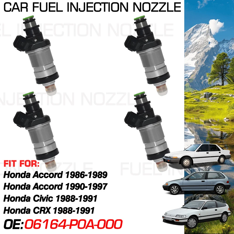 

Форсунка топливной форсунки 06164-P0A-000 для Honda Accord CA1 Honda Vigor 1986-1997 Honda Civic MK4 Honda CRX 1988-1991