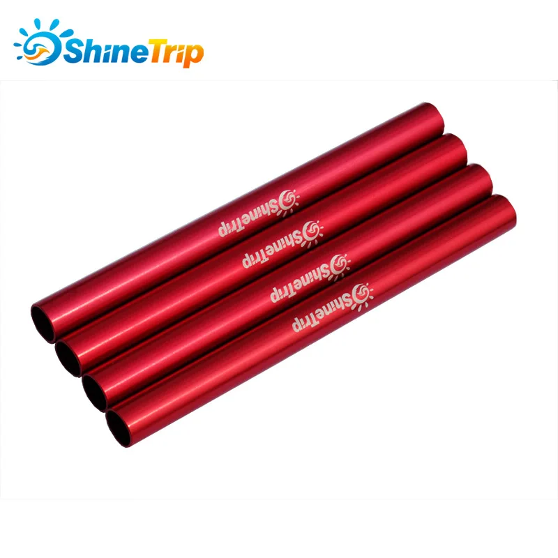 

ShineTrip 4Pcs Tent Repair Tube Rod Aluminium Alloy Tent Pole Repair Tube For 7.9-8.5mm Single Rod Mending Pipe Tent Accessory