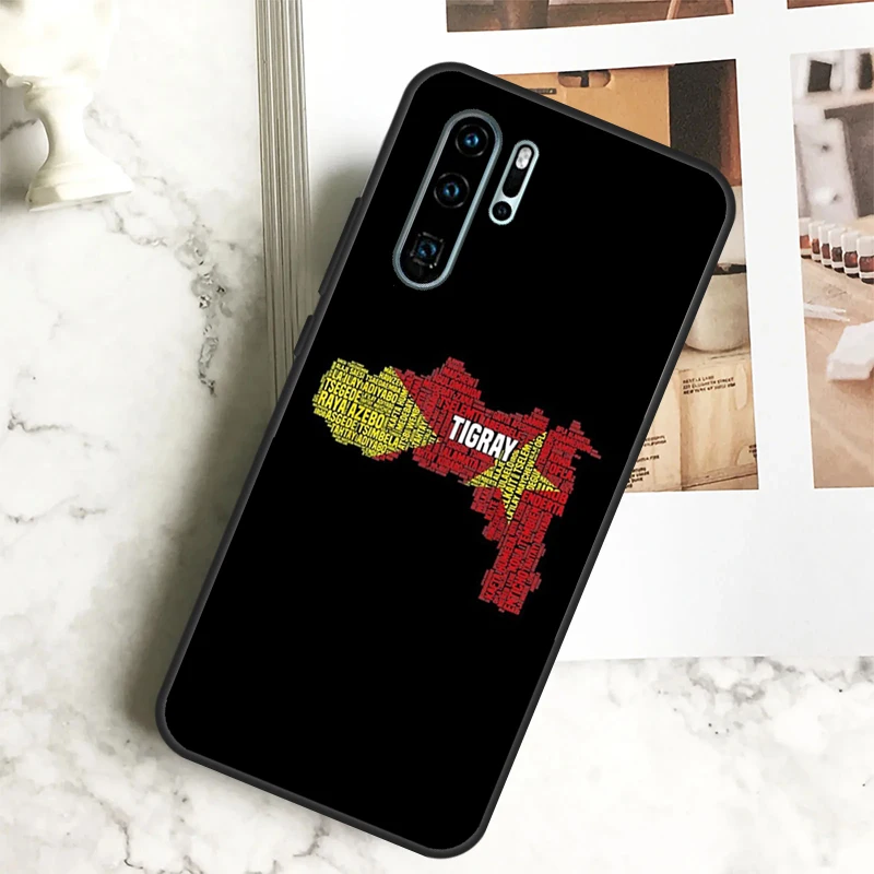 Фото Чехол с флагом Тигрей для Huawei Nova Y70 Y72 Y73 Y60 Y90 Y61 Y91 7i 8i 11i 12i 12s 9 10 SE P20 P30 P40 Lite №4