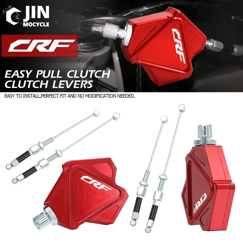 

CNC Stunt Clutch Lever Easy Pull Cable System For HONDA CRF150R CRF125R CRF250R CRF 450R 450RX 250X 450X 150F CRF230F 250L 250M