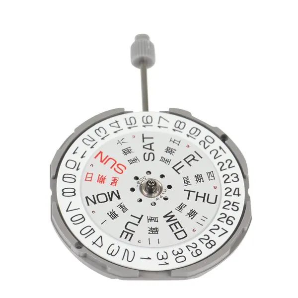 Металлический кварцевый часовой механизм с 3 стрелками и датой @ запасные части