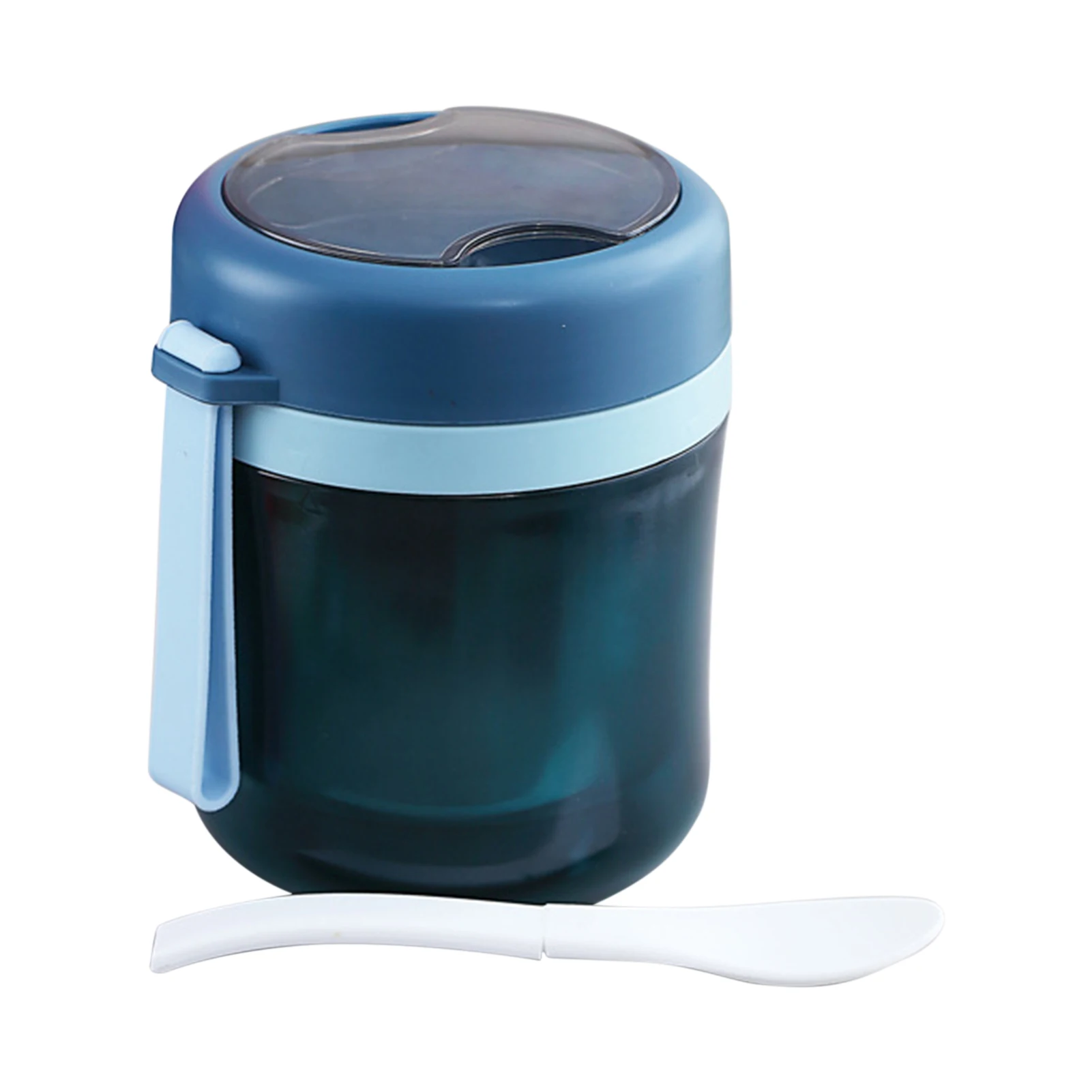 

500ml Kids Adults Leakproof Portable Hot Cold Insulated Food Jar Reusable Wide Mouth School Travel Thermal Soup Cup With Spoon