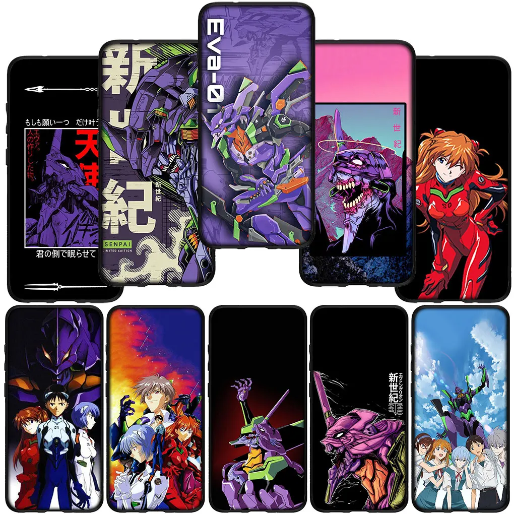 Чехол Wallpaper E-Evangelions-EVAs для Samsung Galaxy S24 S23 Fe Ultra A55 A35 A24 A15 A05 M55 M15 Plus A02 A03 A11 A70 S7