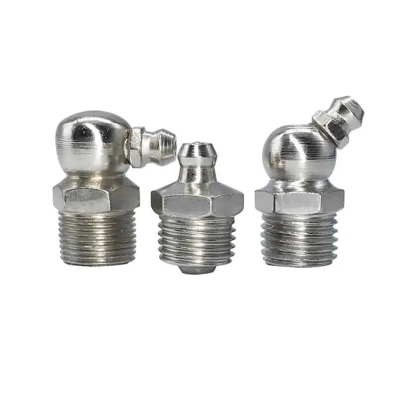 5 шт. Метрическая наружная резьба Прямоугольный тип масла Zerk фитинг для