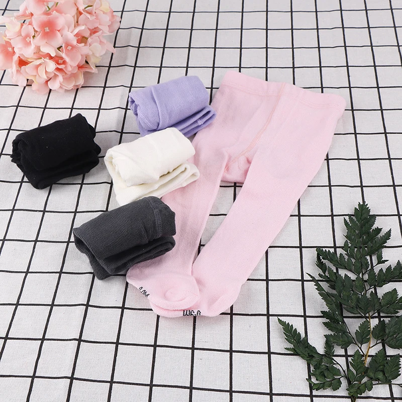 

Children's pantyhose Keep warm Autumn and winter solid color cotton girls pantyhose Baby leggings spring autumn baby Pantyhose