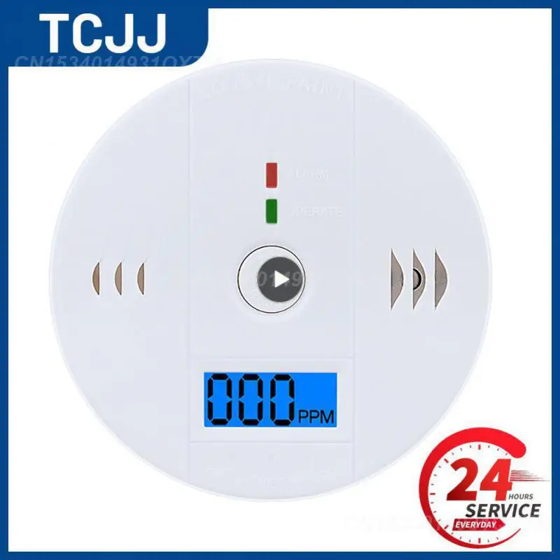 

Carbon Monoxide Alarm Home Detector CO Blue Smoke Detection LCD Display Alarm Carbon Monoxide Detectors Security Alarm For CoRui