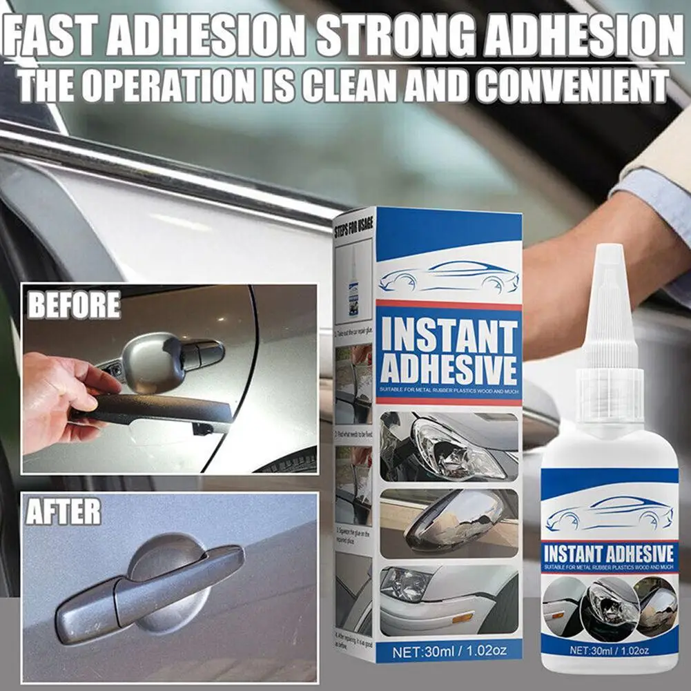 

30ml Professional Car Repair Glue Car Seat Leather Repair Glue Seal Tire Crack Repair Suitable For Car Modification Parts