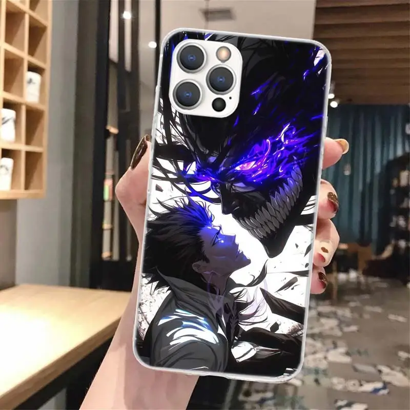 Мягкий чехол для телефона Aizen Sousuke Bleach iPhone 16 15 14 13 12 11 Pro Max X XR XS 7 Plus 8 + SE