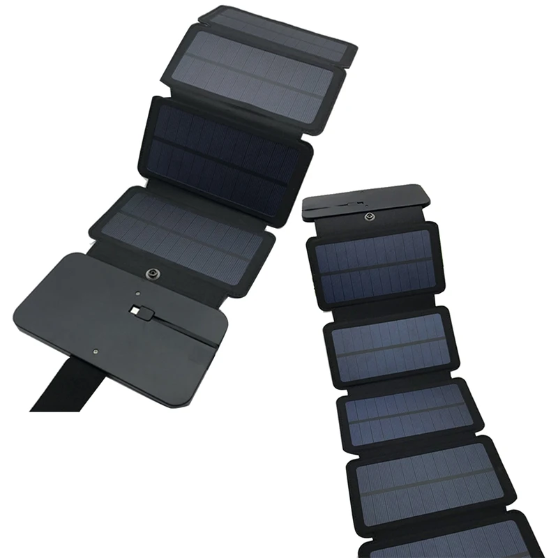 

Sun Folding Solar Cells Charger 5V USB Output Devices Portable Solar Panels For Smartphones Charging