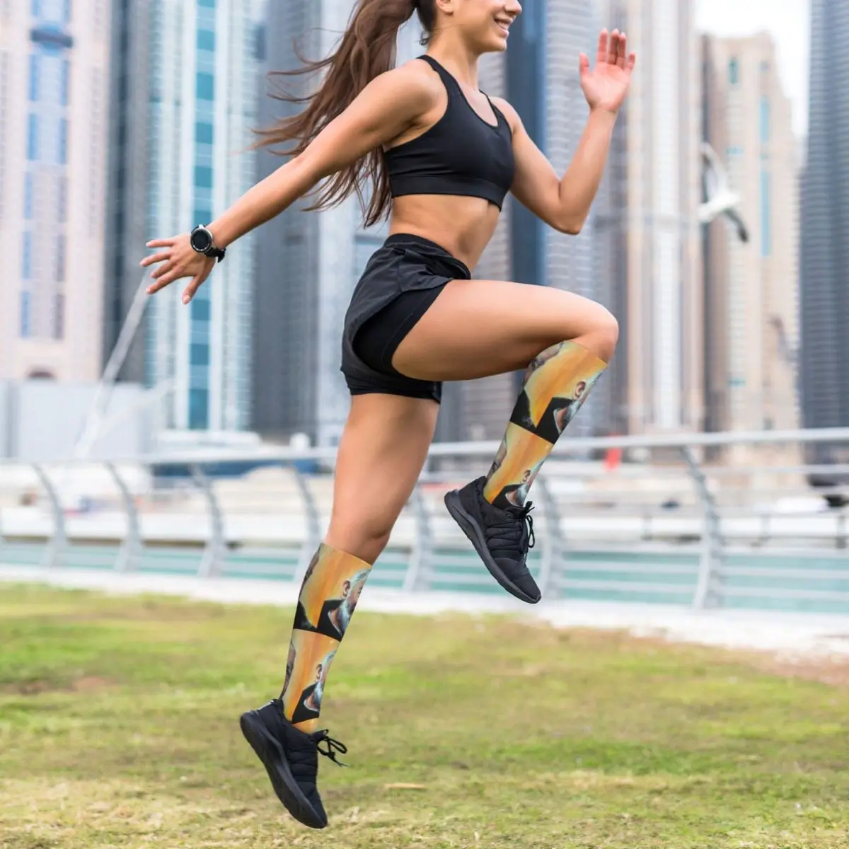 Спортивные Компрессионные носки Saint Pio Of Pietrelcina An