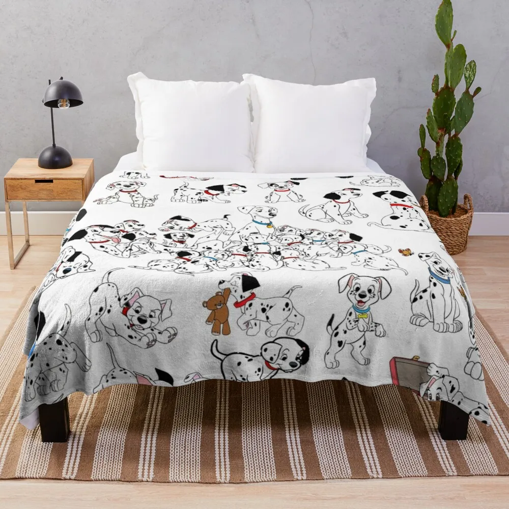 

101 Dalmatians Softest Blanket Large Blanket Asian Bedding Fresh Throw Blankets