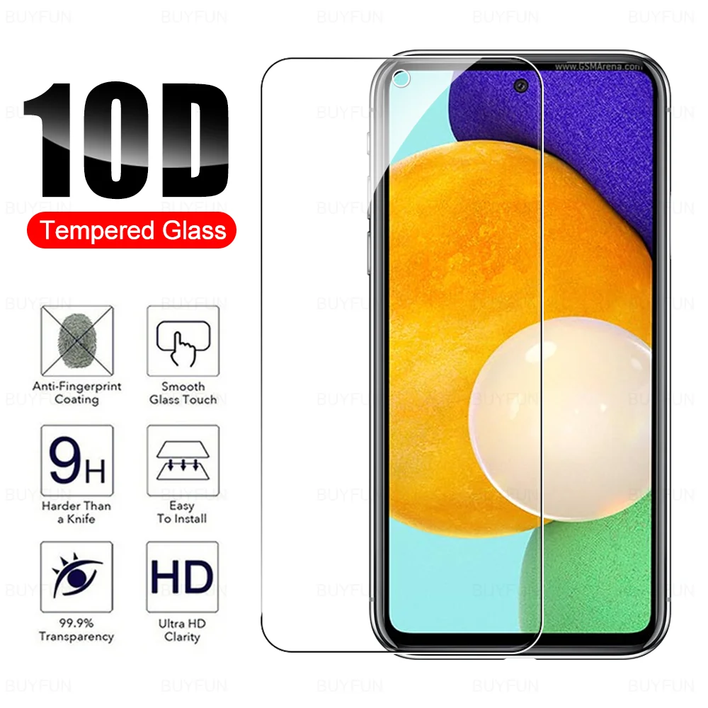 

Закаленное стекло для Samsung Galaxy A52 4G A52S A12 A22 A22S A32, защитная пленка с полным покрытием для SamsungA52 Galaxya12, 1 шт.