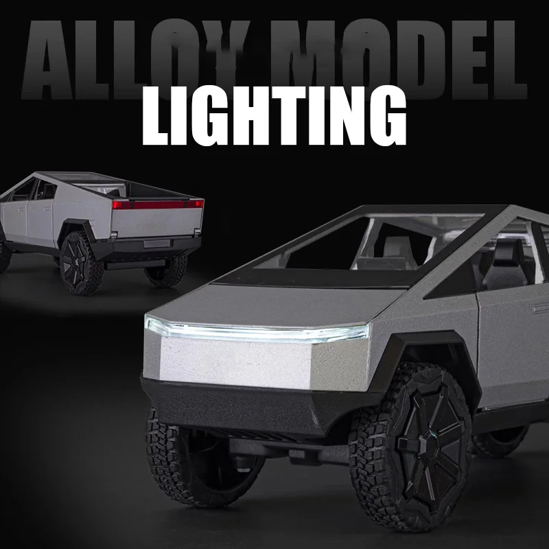 1/24 модели автомобилей Cybertruck TSL литые под давлением металлические цельные