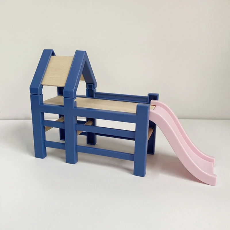 Кукольные домики мини уличные слайды имитация сада игрушка для ролевых игр